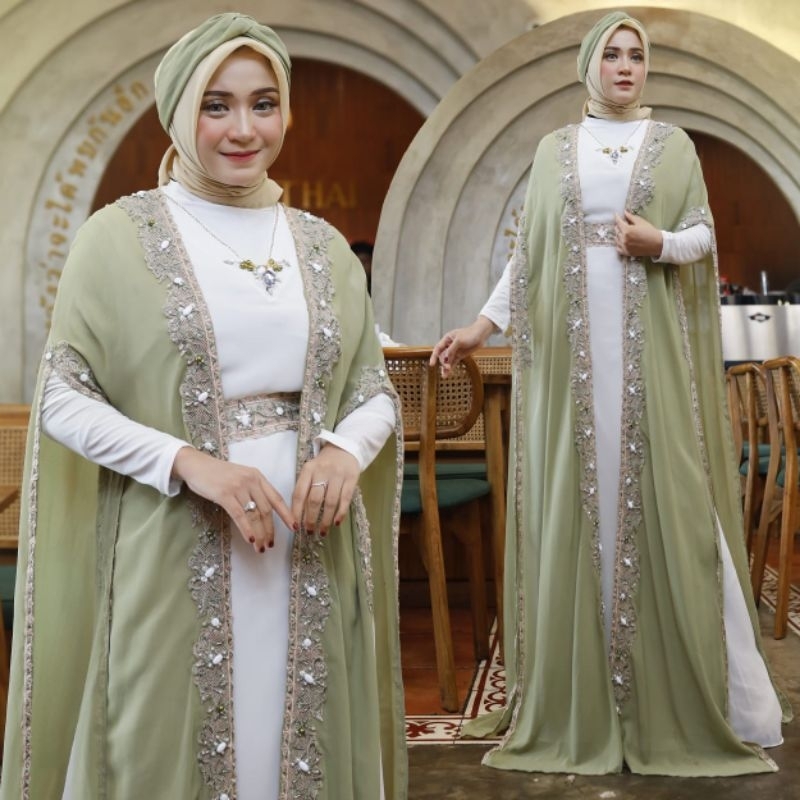 KAFTAN FITRI - KAFTAN LEBARAN - KAFTAN JUMBO - KAFTAN WANITA