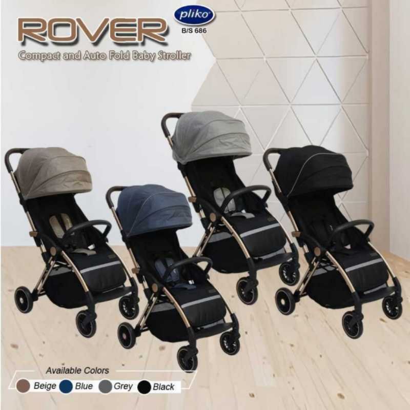 Baby Stroller Pliko ROVER PK-686 Cabin Size Travelling