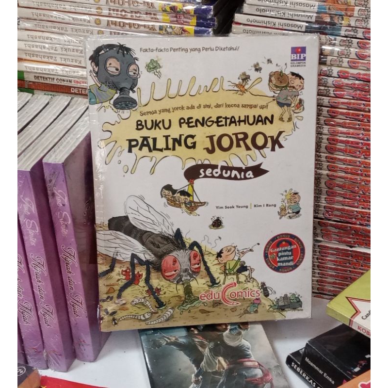 Educomics (Preloved) - Buku Pengetahuan Paling Jorok Sedunia | Educomics (Second) | Komic Edukasi (B