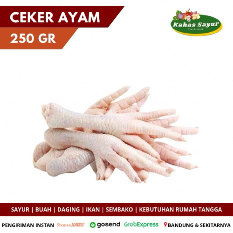 

Ceker Ayam Daging Segar 250 gr