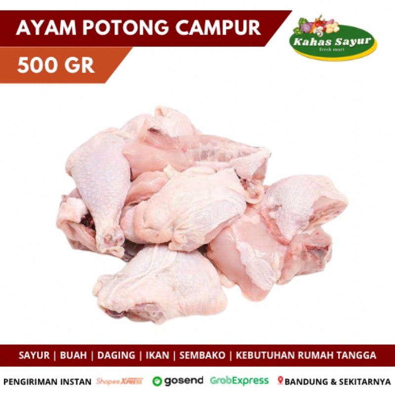 

Daging Ayam Potong Campur 500 gr