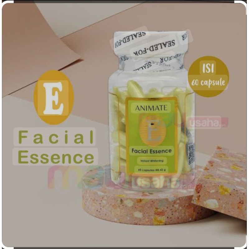 [ BPOM ] ANIMATE FACIAL ESSENSE ISI 60 PCS | SERUM ESSENSE