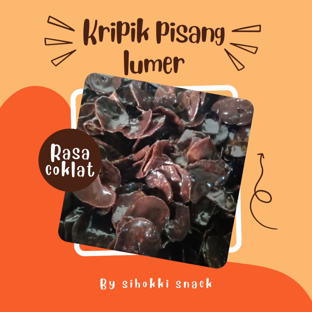 

KERIPIK PISANG COKLAT LUMER 250gr/KERIPIK PISANG LUMER