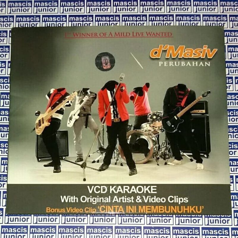 VCD D'Masiv - Perubahan DMASIV D MASIV V CD ORIGINAL