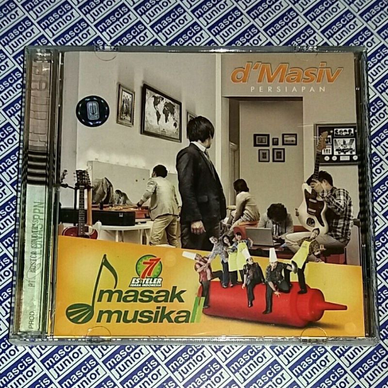 CD D'Masiv - Persiapan CD ORIGINAL DMasiv D Masiv