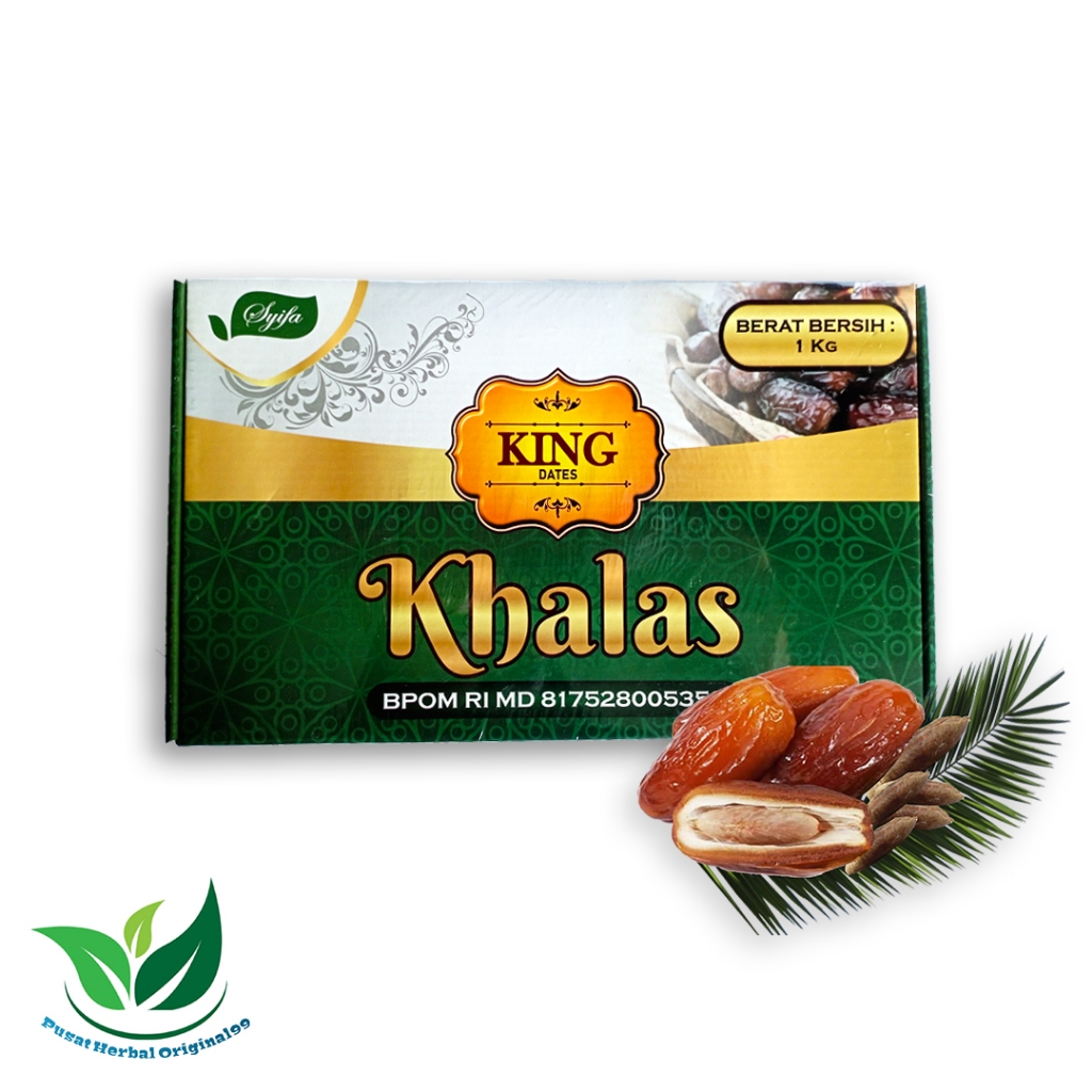 

Kurma Khalas King Dates1 KG Syifa King Dates Original Buah Kurma