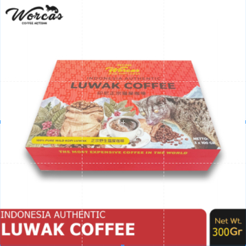 

WORCAS Kopi Luwak Authentic Orange 300gr