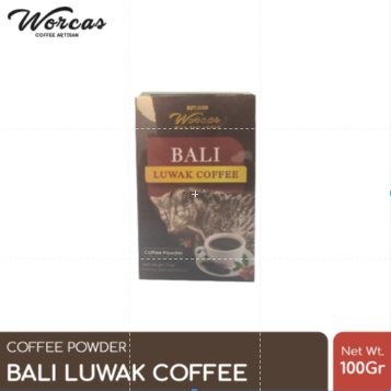 

WORCAS Bali Luwak Coffee 100gr | Coffee Powder