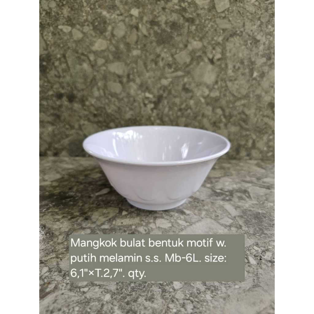 MANGKOK MELAMIN/MANGKOK SAYUR/MANGKOK BUAH/MANGKOK BAKSO MELAMIN SINGA-SINGI