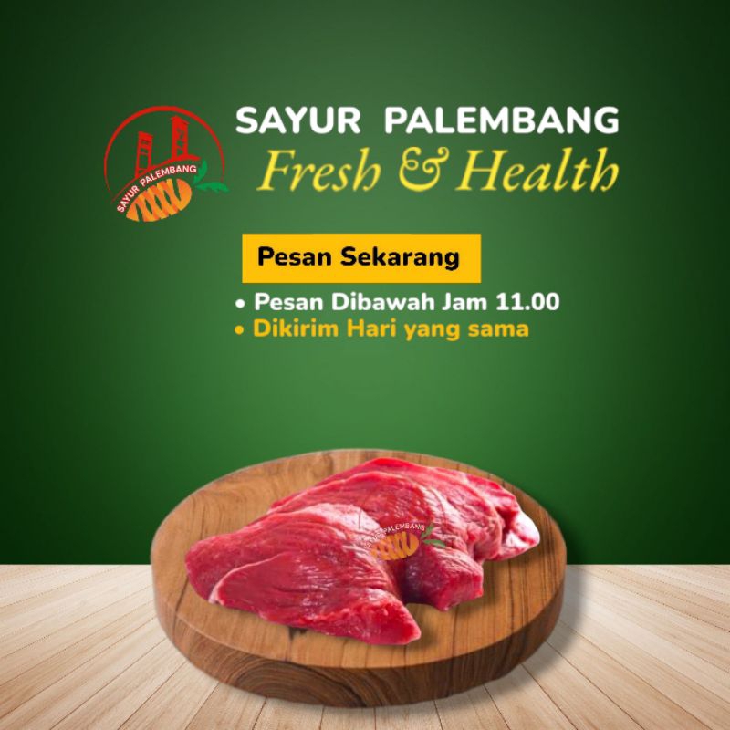 

Daging Sapi 1Kg - Sayur Palembang