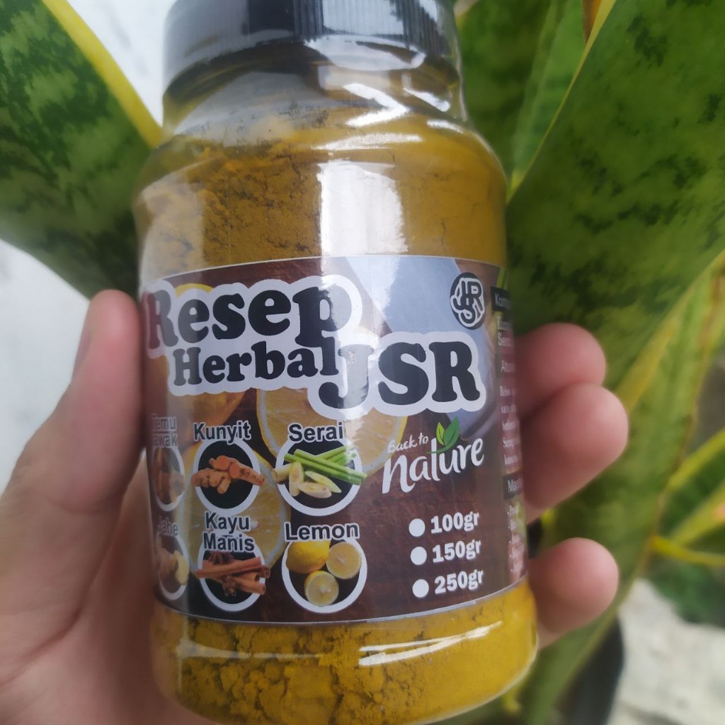 

Resep Herbal JSR inspirasi dr Zaidul Akbar. Berbahan Temulawak, Kunyit, Serai, - 100% Organik