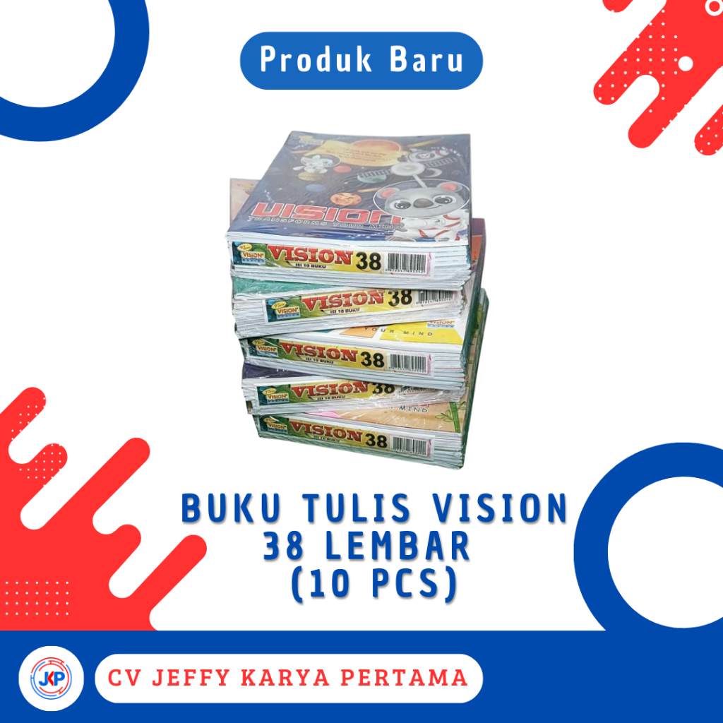 

Buku Tulis Vision 38 Lembar (10 Pcs)
