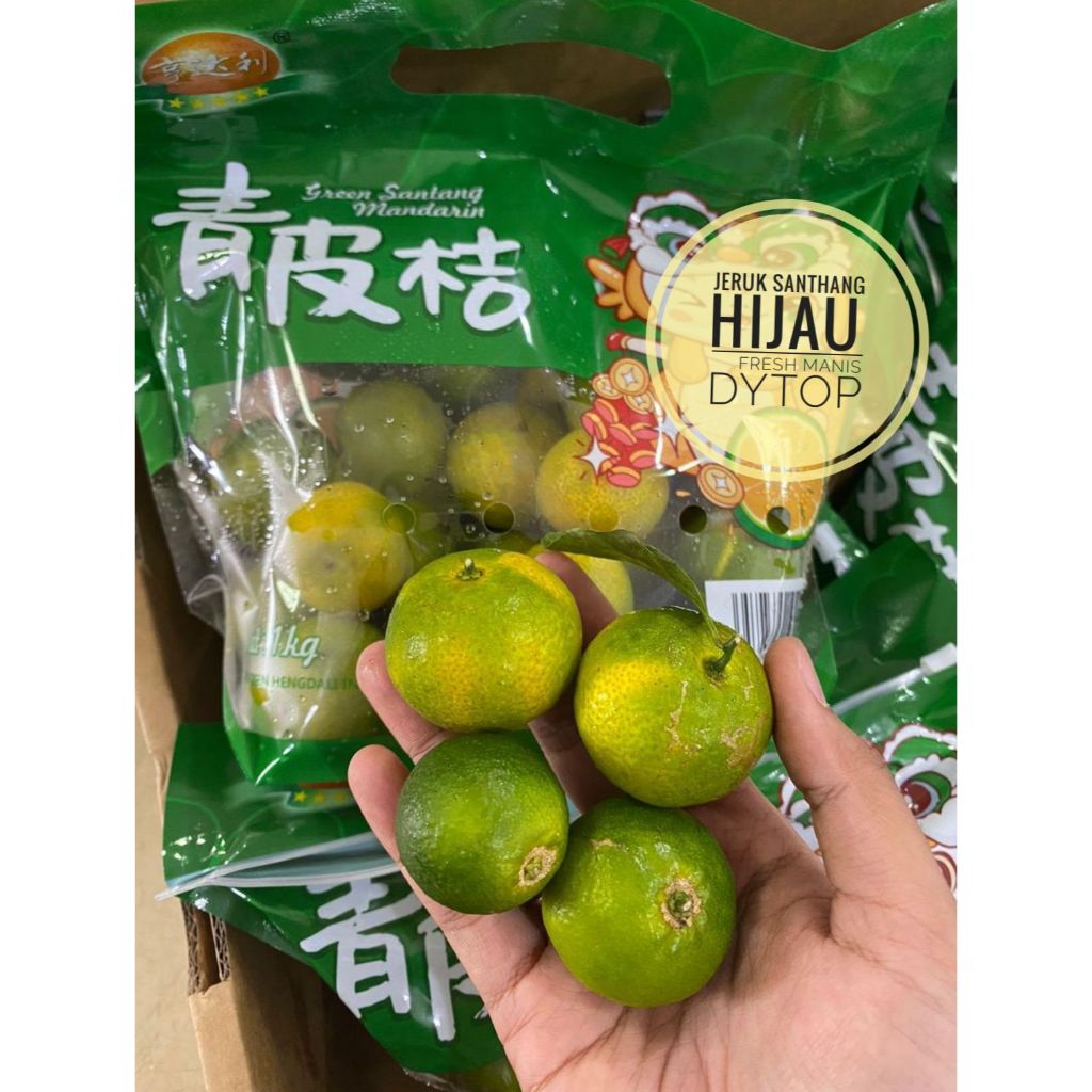 

Buah Jeruk Santhang Hijau Fresh Segar Manis