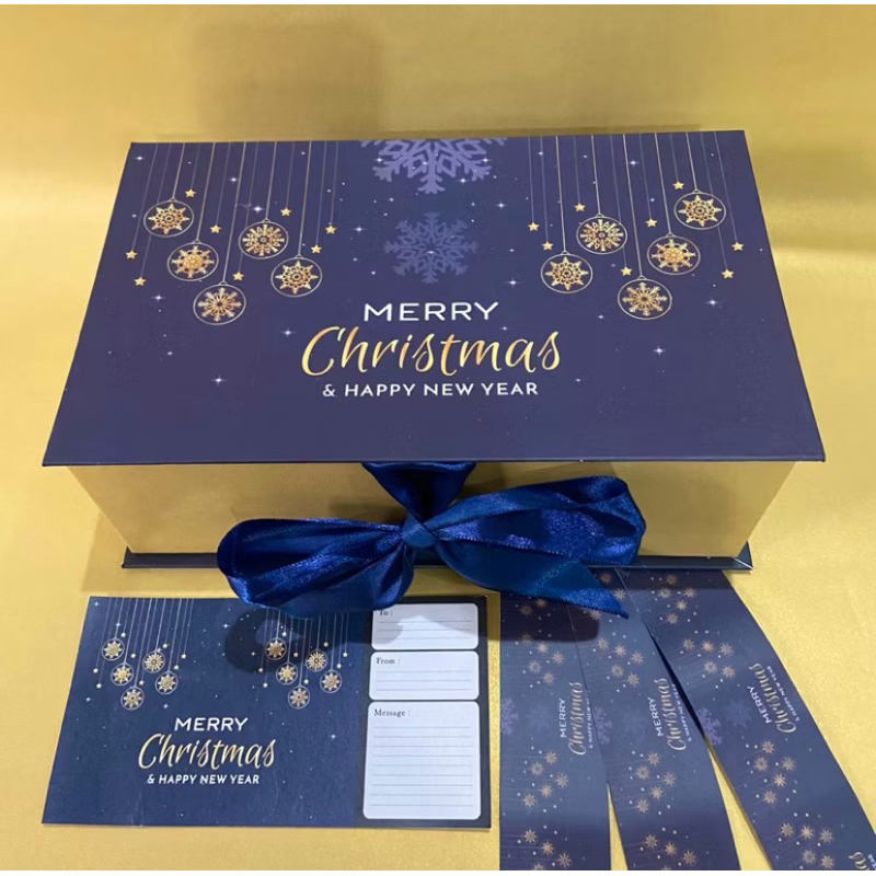 

Box Kue kering NATAL / kotak kado pita / box kue CHRISTMAS/ gift box XMAS / HAMPERS NATAL