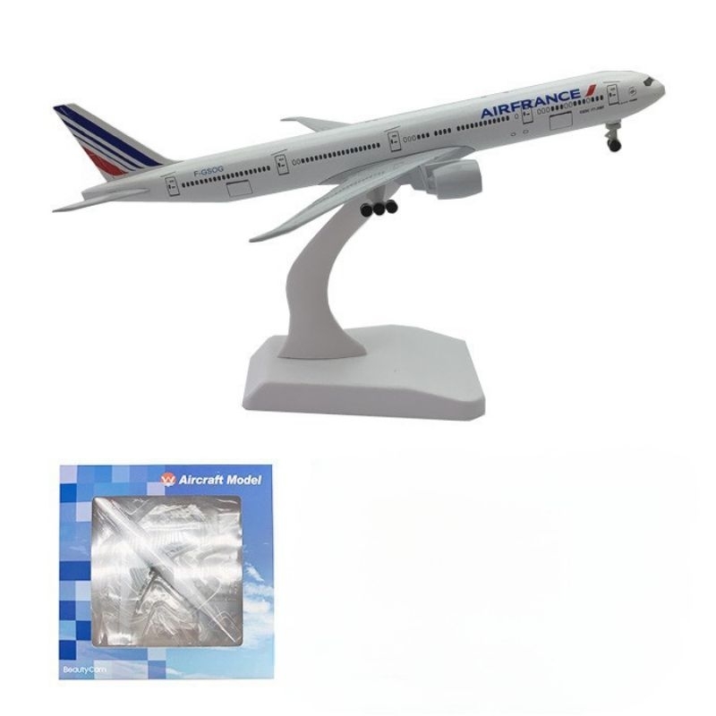 Miniatur Pesawat AIRFRANCE Airlines B777-300 20Cm