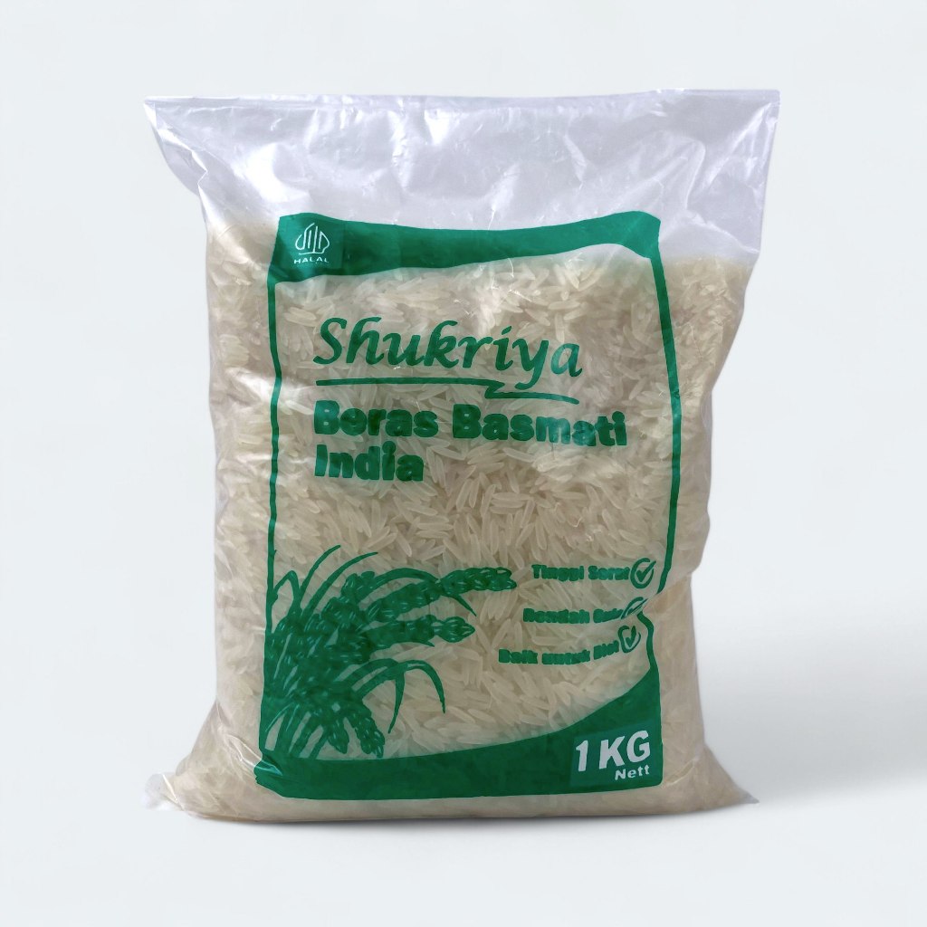 

beras basmati shukriya kemasan 1 kg cocok untuk nasi kebuli