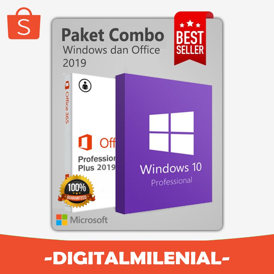 Big Promo Windows 10 pro dan Office 2019 Original