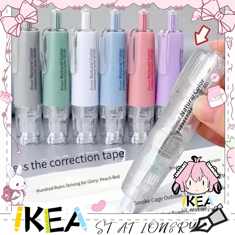 

Correction Tape / Pita Koreksi / Mekanik Penghapus / Mechanical Pita Koreksi Tip / Pita Penghapus Kantor Siswa barang aesthetic