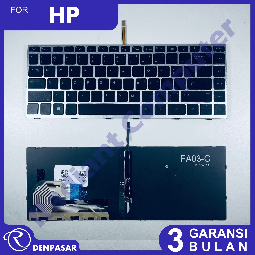 Keyboard HP Elitebook 745 G6, 846 G6, 840 G6