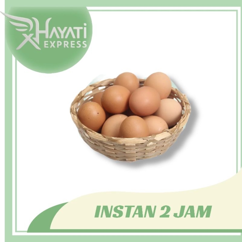 

( Hayati Express INSTAN ) Telur Ayam Negri 250 gr Siap Kirim