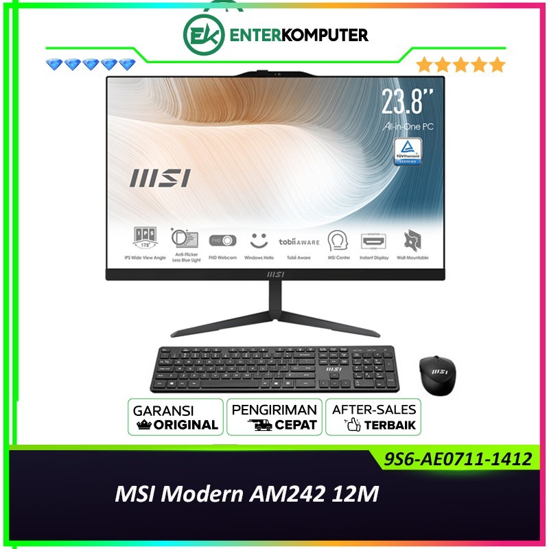 MSI Modern AM242 12M - 9S6-AE0711-1412 / All In One PC