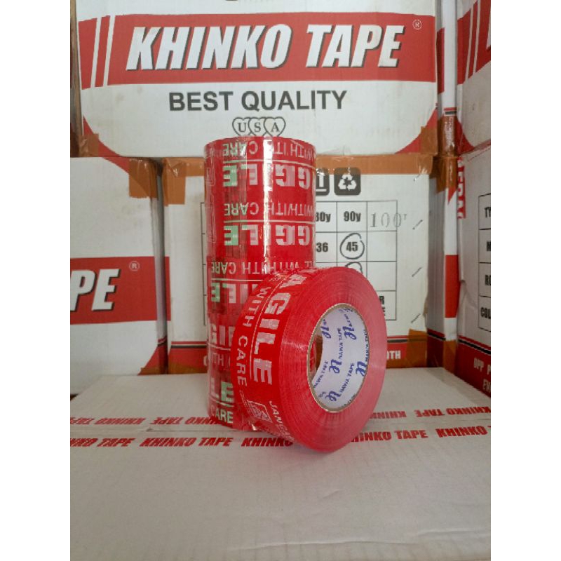 

Promo COD Lakban Fragile 48 mm x 300 yard jangan dibanting lebih murah