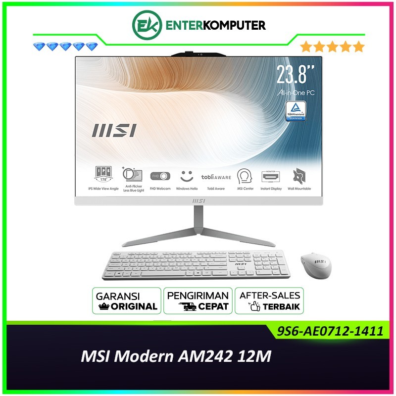 MSI Modern AM242 12M - 9S6-AE0712-1411 / All In One PC
