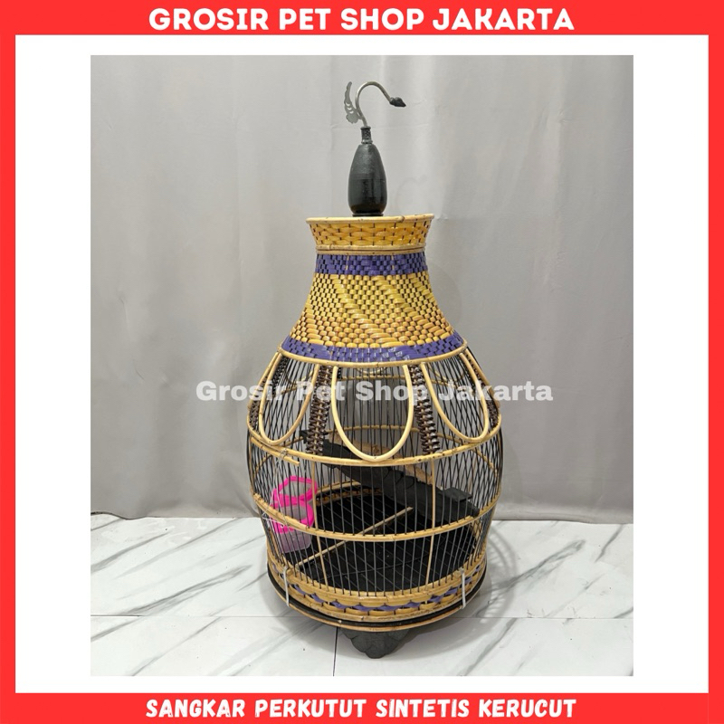 Sangkar Perkutut Sintetis Kerucut Cianjur Kandang Burung Perkutut Derkuku Derkukur Puter Kutut Kanda