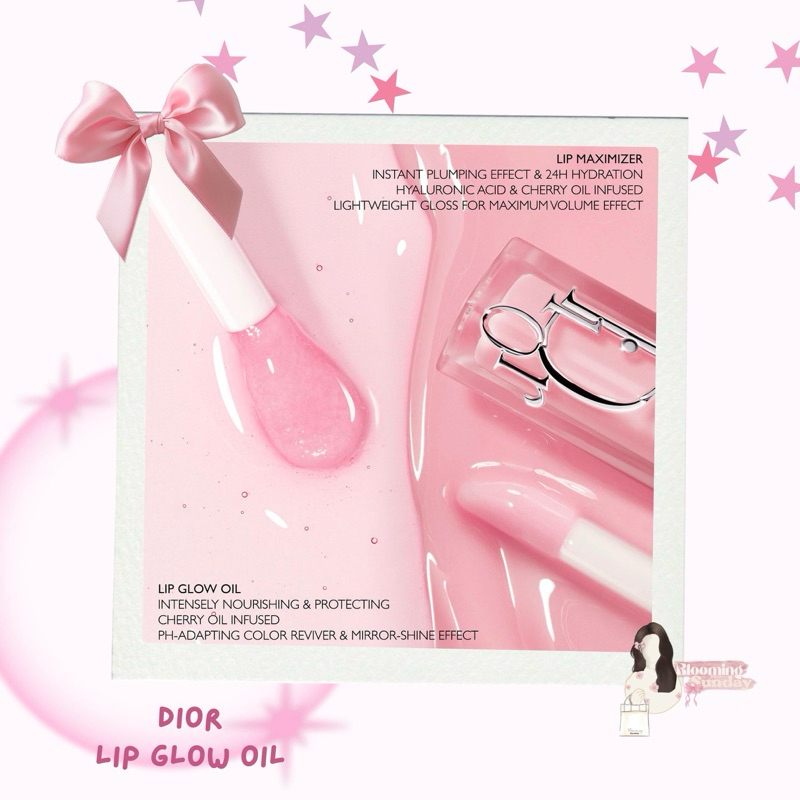 [Blooming Sunday] Lip Oil, Lip Glow Oil