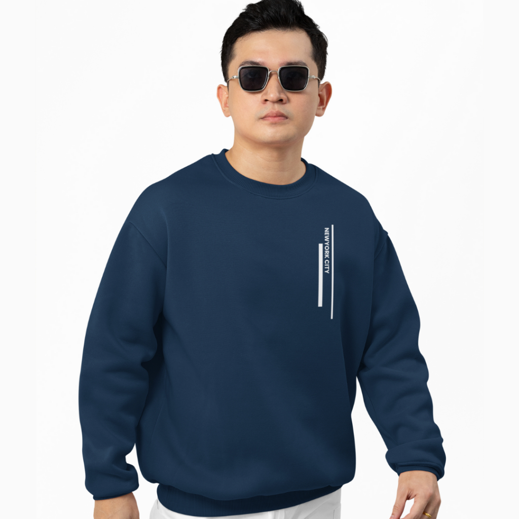 DRAGNET Sweater Crewneck Fleece NYC