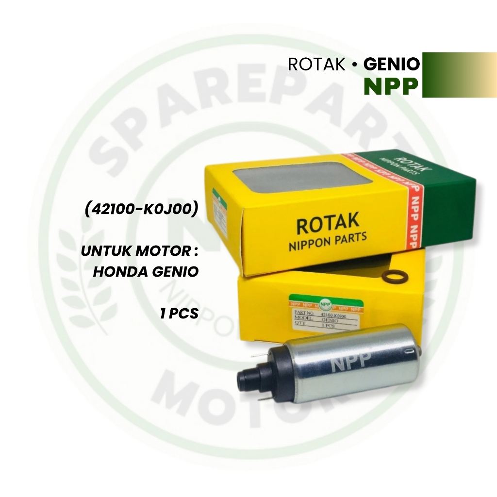 Rotak Genio || Rotak Fuel Pump Honda Genio Merk NPP