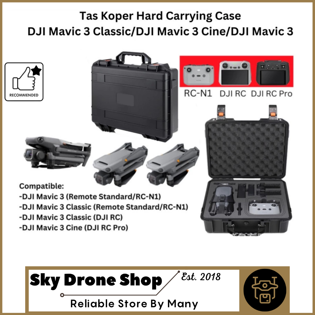 Tas Bag Koper Hardcase DJI Mavic 3 Pro DJI Mavic 3 Classic DJI Mavic 3 Cine Combo Hard Carrying Case