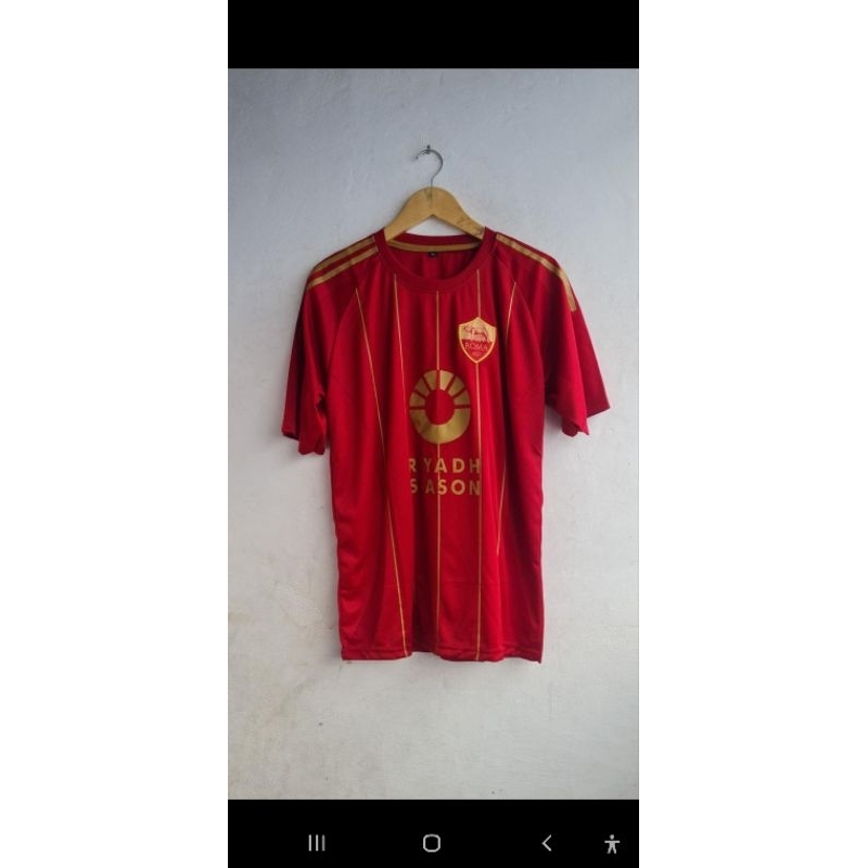 jersey atasan bola club warna MERAH BATA lokal quality
