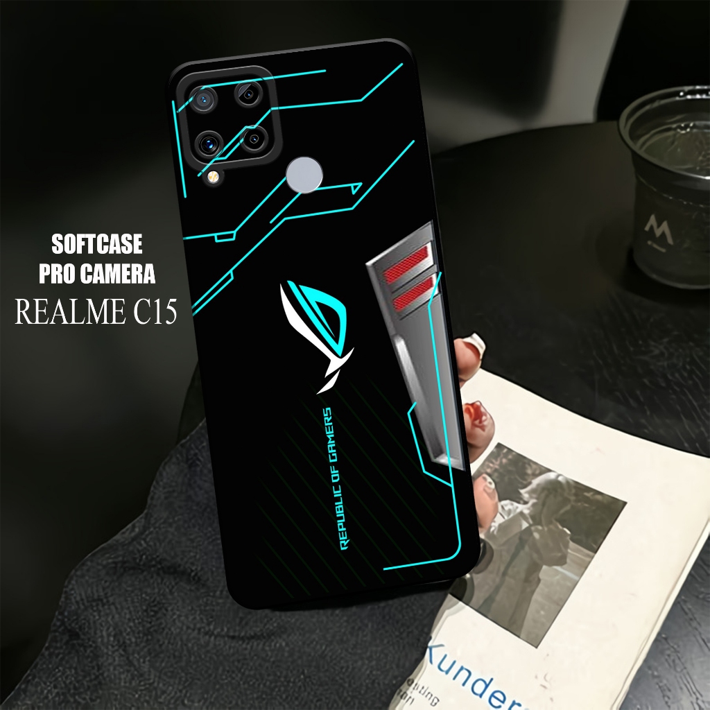 Case REALME C15  - REALME C15  Terbaru - Softcase REALME C15 - Softcase Pro Camera - Casing Hp REALM