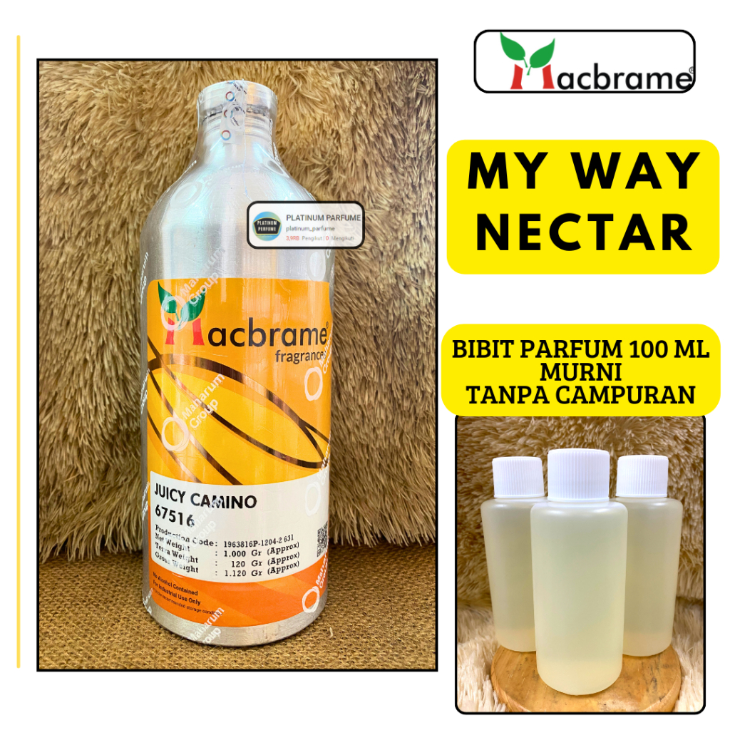 Bibit Parfum MY WAY NECTAR Repack 100 ML Berkualitas MACBRAME