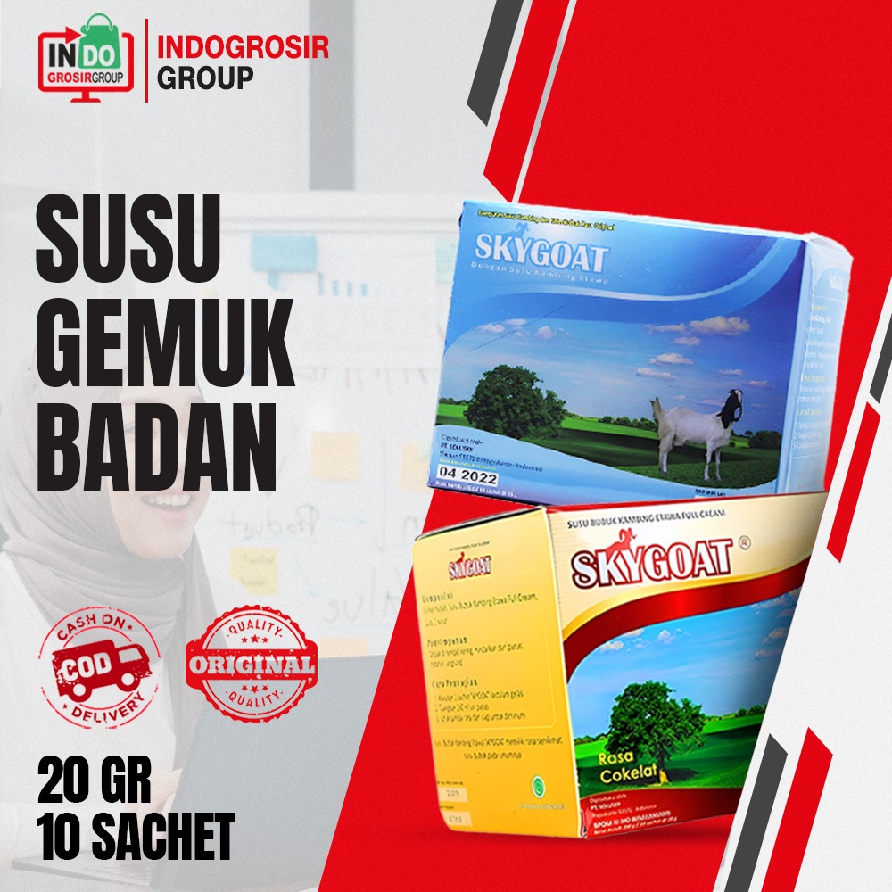 

SUSU GEMUK BADAN SKYGOAT Susu Kambing Skygoat Original Susu Kambing Penggemuk Badan Susu Etawa