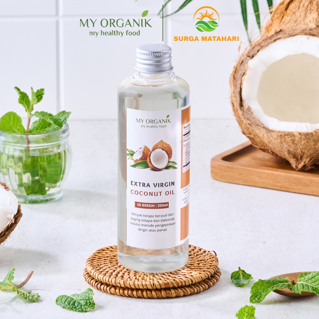 

My Organik Extra Virgin Coconut Oil VCO 250ml - Minyak Kelapa Murni 100%