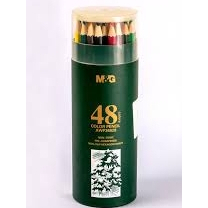 

M&G Pensil Warna 48 Warna Kemasan Tabung Hijau AWP36828