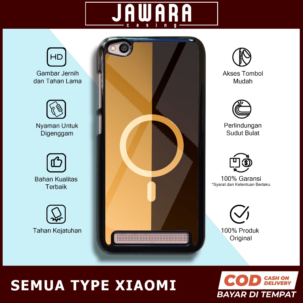 Case Redmi 5A Casing Redmi 5A [MAGS] Premium Case Glossy Case Hp Xiaomi Jawara Casing Hp Redmi 5A Cu