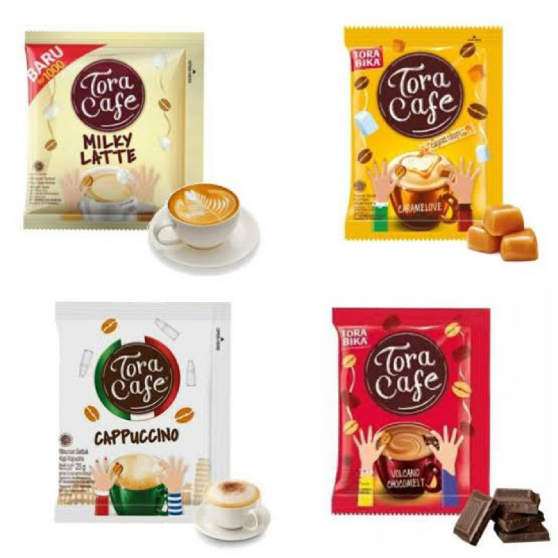 

toracafe sachet isi 5 - toracafe kopi bubuk isi 5 - toracafe choco latte - tora cafe