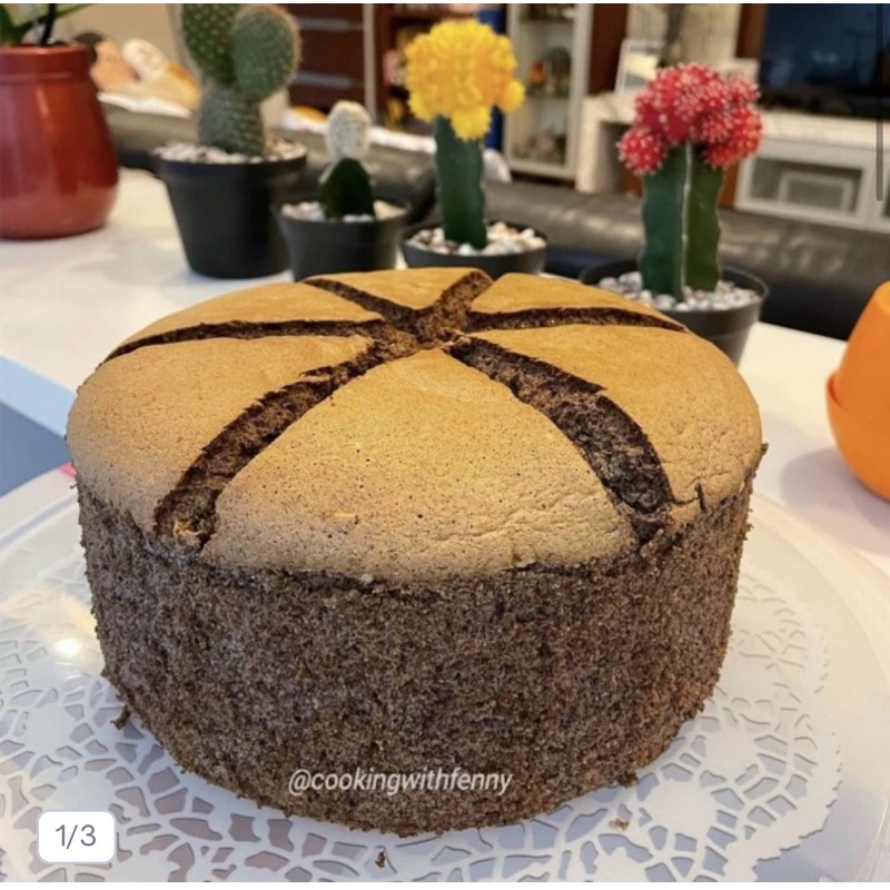 

Chiffon Cake Ketan Hitam