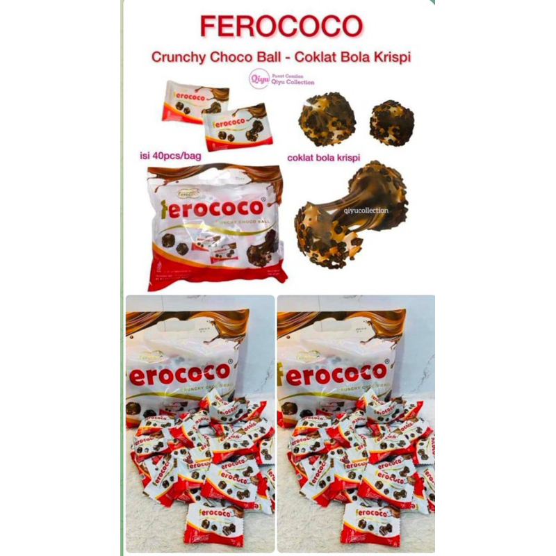 

NS - Ferococo Crunchy Choco Ball - Coklat Bola Krispi Isi 40