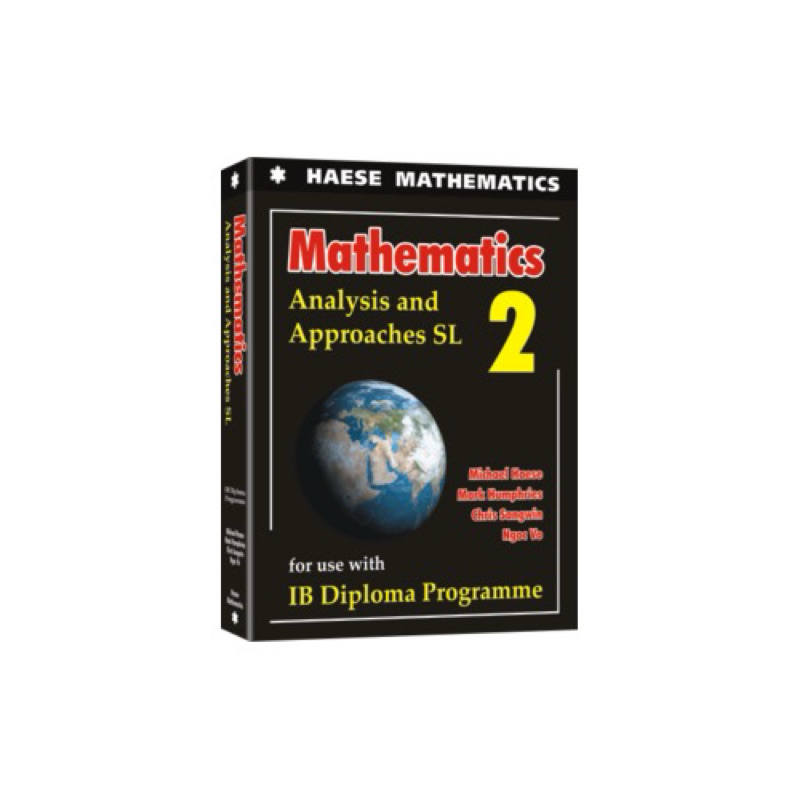IB Math Analysis & Approaches SL 2 (IB Math AA SL), IB Diploma Programme, Haese Mathematics
