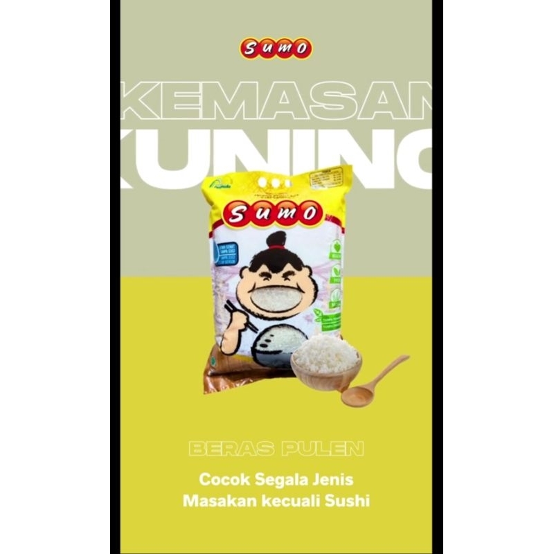 

Beras sumo premium kuning 5kg