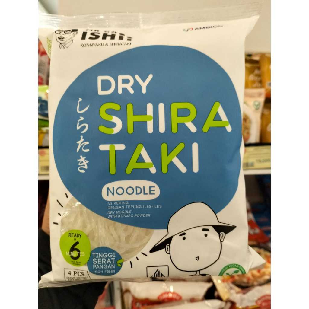 

ISHII DRY SHIRATAKI NOODLE 200GR