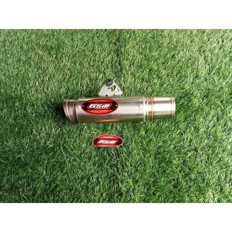 knalpot GSM ORI type proliner stenlis sarfull