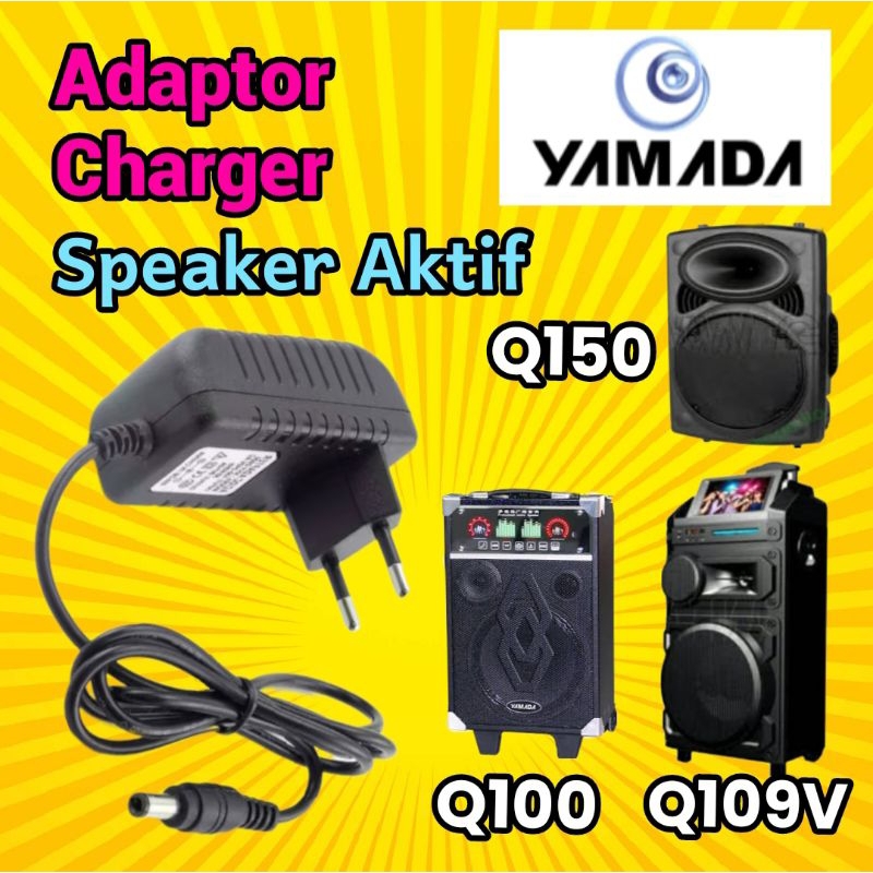 Adaptor Charger speaker aktif bluetooth Yamada DC 12V 2A