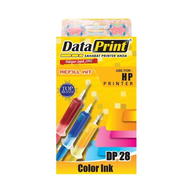 TINTA SUNTIK DATA PRINT DP 28 WARNA