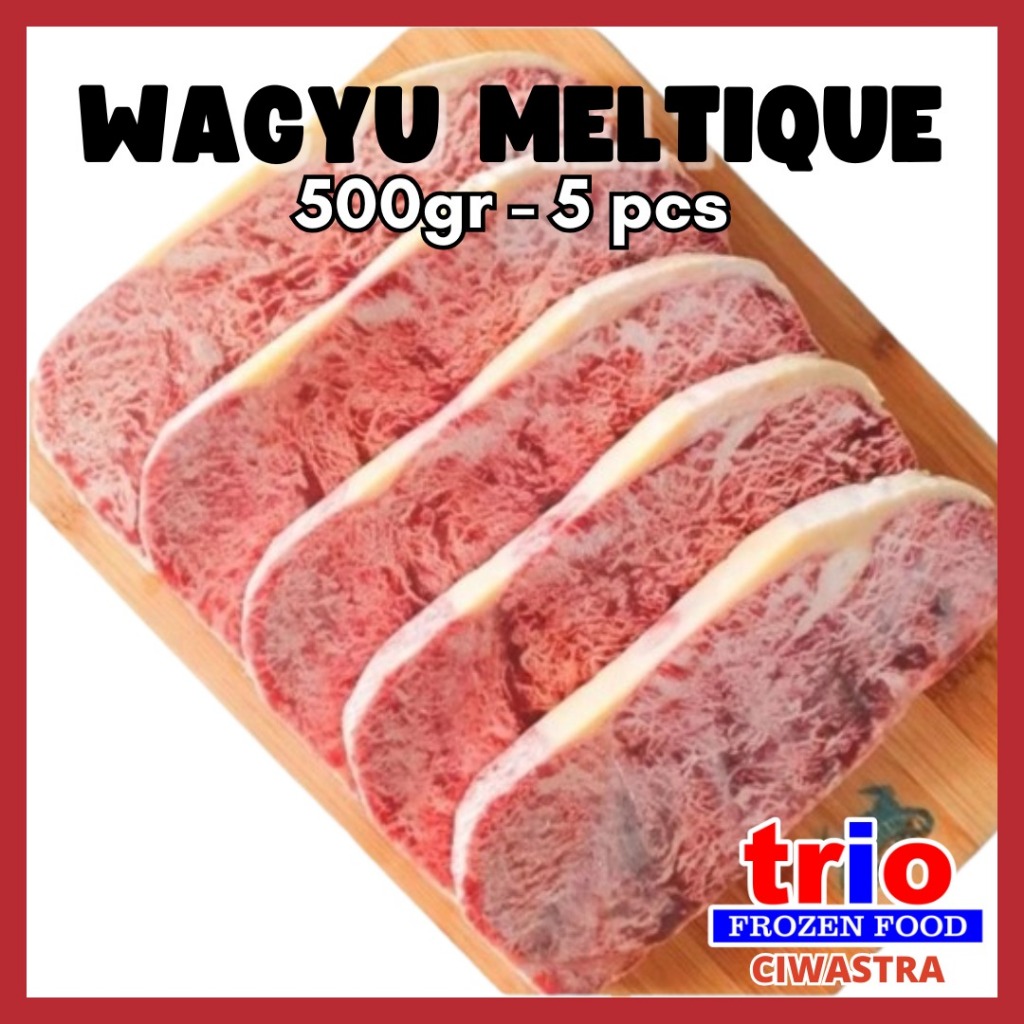 

BEEF STEAK WAGYU Meltique 500gr 5pcs