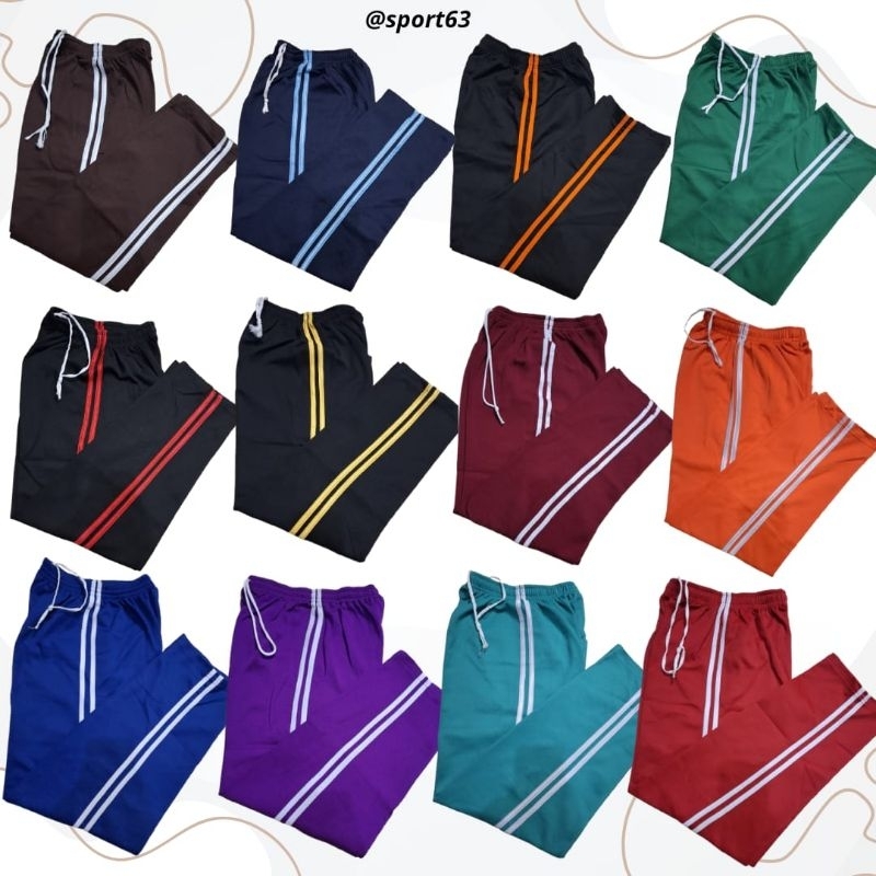 Celana training anak SMP/SMA/Celana training dewasa bahan kaos lembut elastis/Celana training panjan